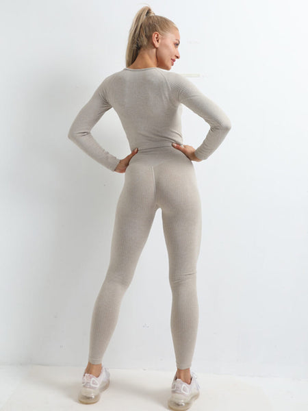 Yoga Seamless Two Piece Outfits