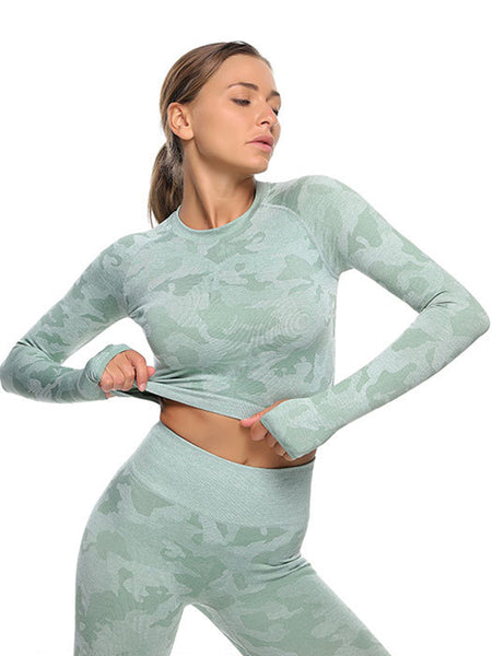 High Elastic Fitness Yoga Two Piece Outfits