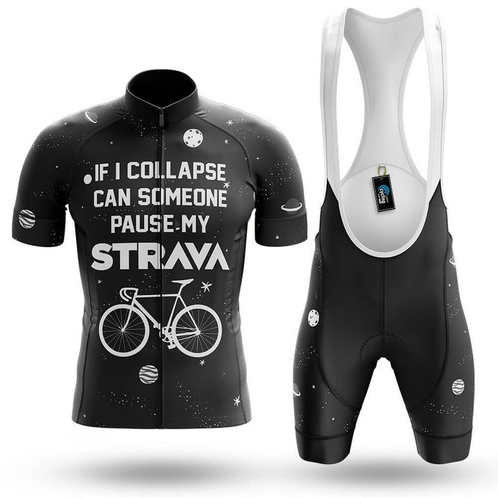 PAUSE MY STRAVA V5 - Men's Cycling Kit(#0Z01)