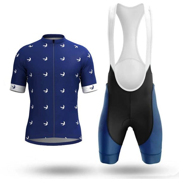 White Swallow Themed Men's Cycling Kit£¨#F67)