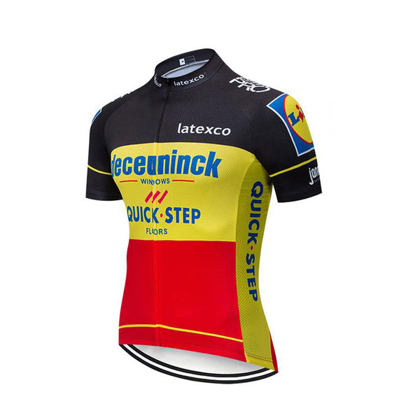 Quickstep Red Yellow Jersey Kit #X05