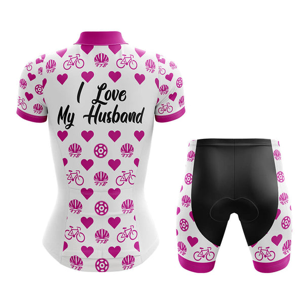I Love My Husband - Women's Cycling Kit(#1H15)