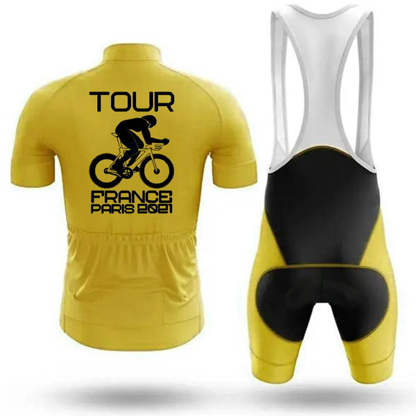 Tour de France Men's Short Sleeve Cycling Sets(#P32)