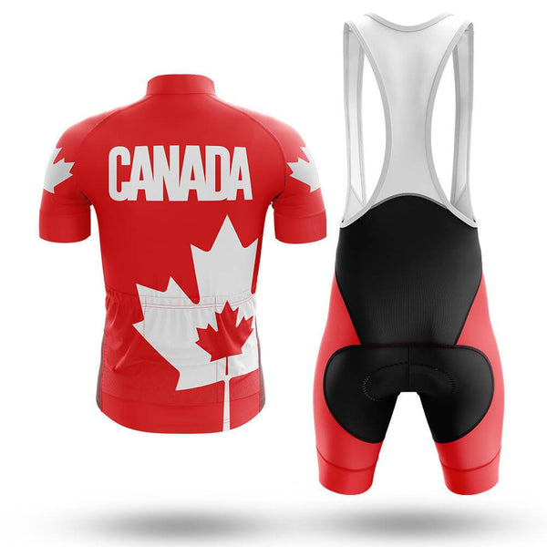Canadian Maple Leaf Cycling Jersey Set #I80