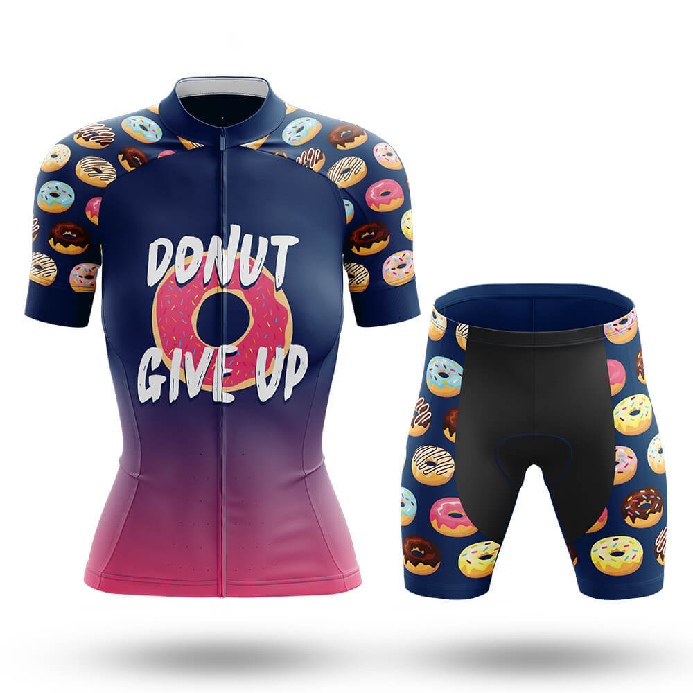 Donut Give Up V2  - Women's Cycling Kit(#1I72)
