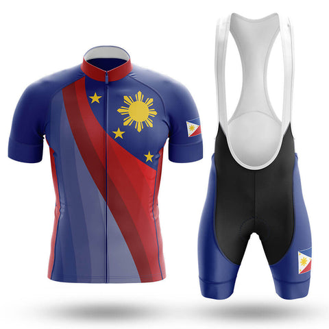 Philippines Flag - Men's Cycling Kit(#E073)