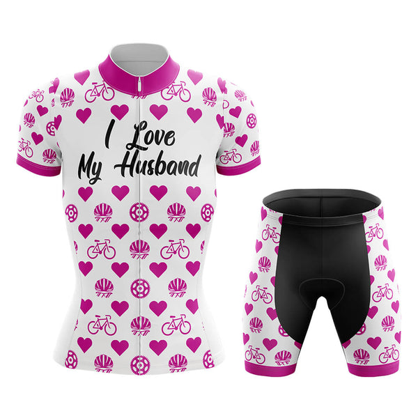 I Love My Husband - Women's Cycling Kit(#1H15)