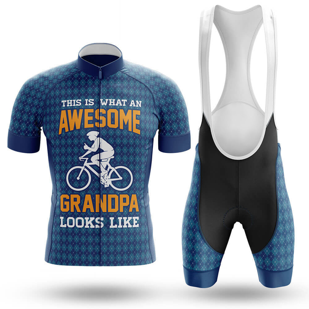 Awesome Grandpa V4 - Men's Cycling Kit(#1C41)
