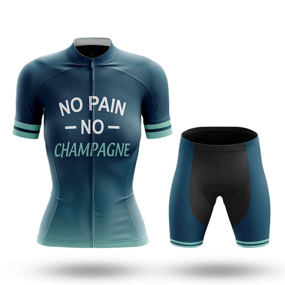 No Pain No Champagne - Women's Cycling Kit (#676 )