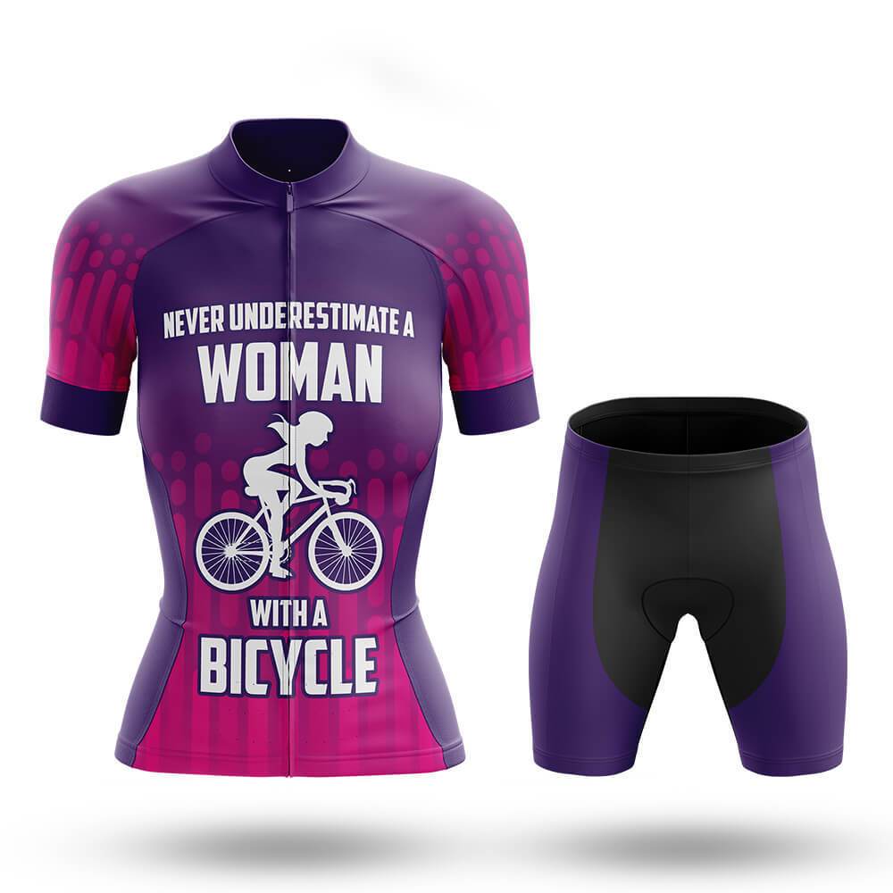 Woman V7 - Women's Cycling Kit(#677 )