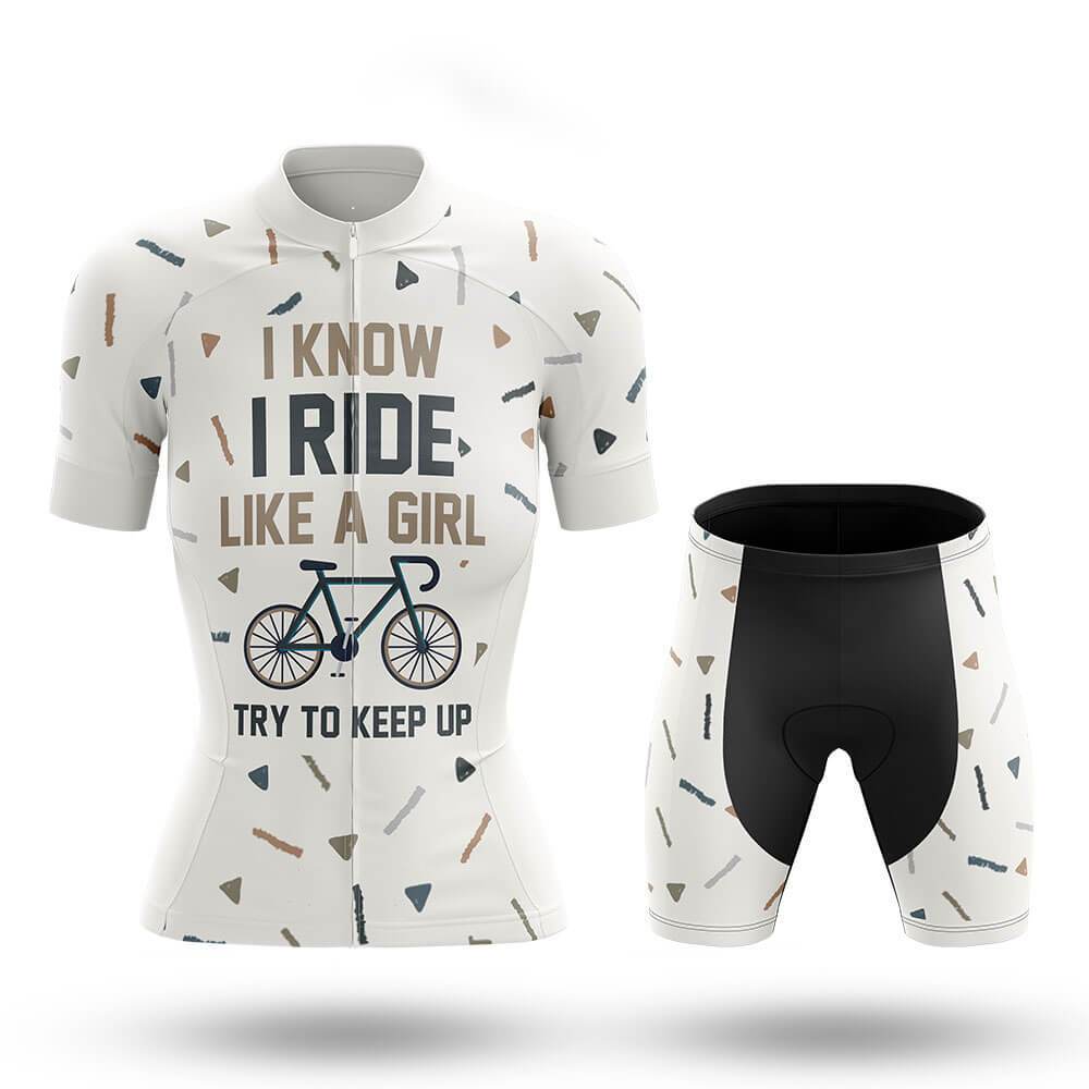 Like A Girl V5 - Women's Cycling Kit (# 744)