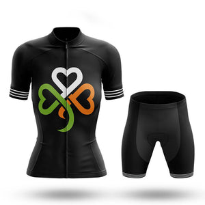 Ireland Clover Hearts - Women's Cycling Kit (#990)