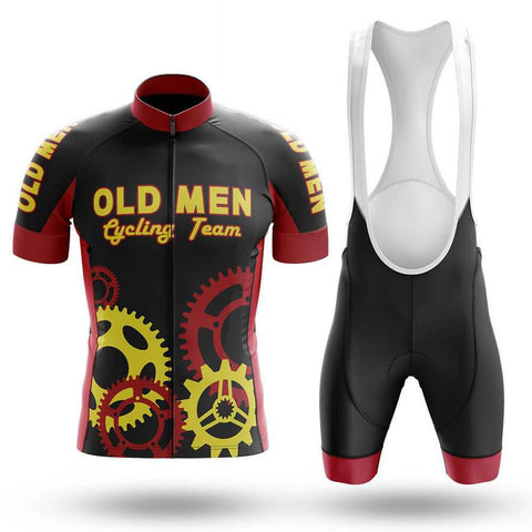 Old Men Cycling Team Short Sleeve Cycling Kit(#0U57)