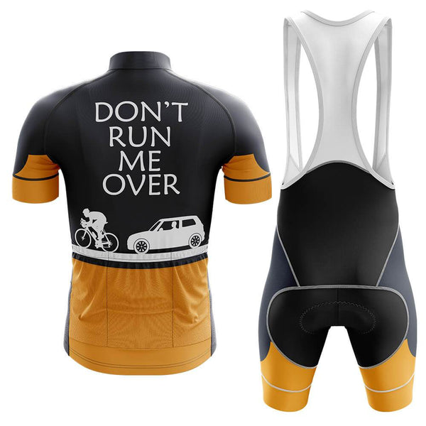 Don't Run Me Over - Safety Men's Short Sleeve Cycling Kit(#0Q16)