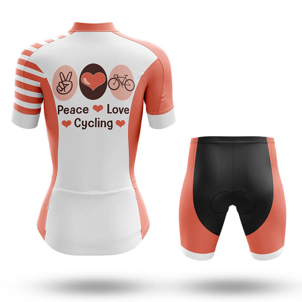 Peace Love Cycling  - Women's Cycling Kit(#0Z33)