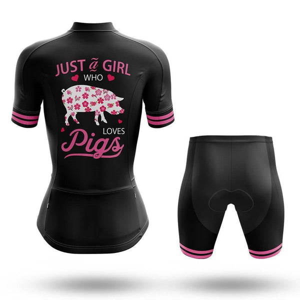 Love Pigs - Women - Cycling Kit -#F47