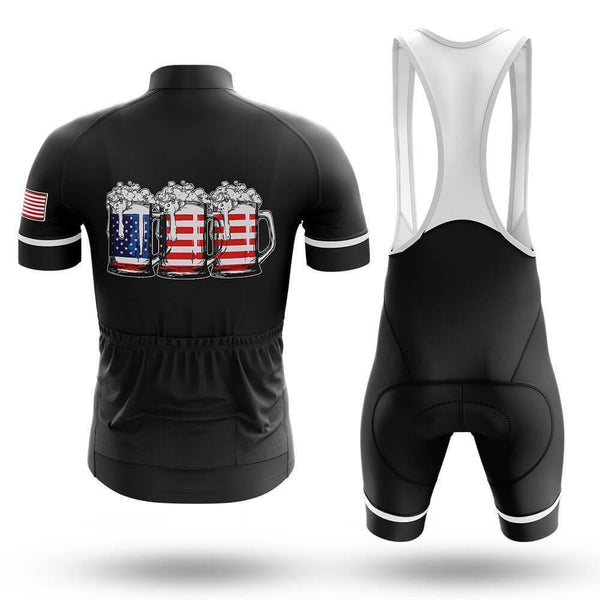 Beer American Flag - Men's Cycling Kit(#H05)