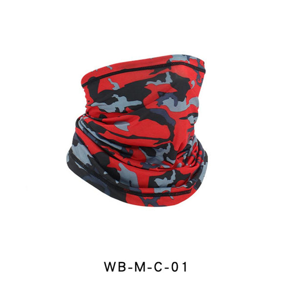 Camouflage Outdoor Cycling Sports Turban Collar（#J90）
