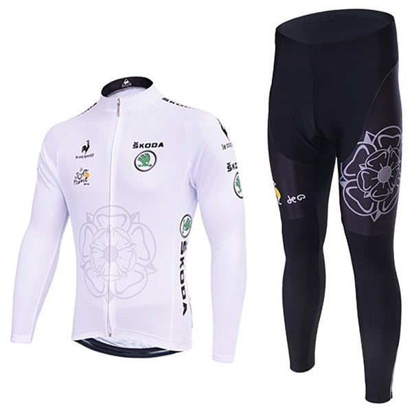 Danish Professional Team Series Men's Long Sleeve Cycling Kit(#0P35)