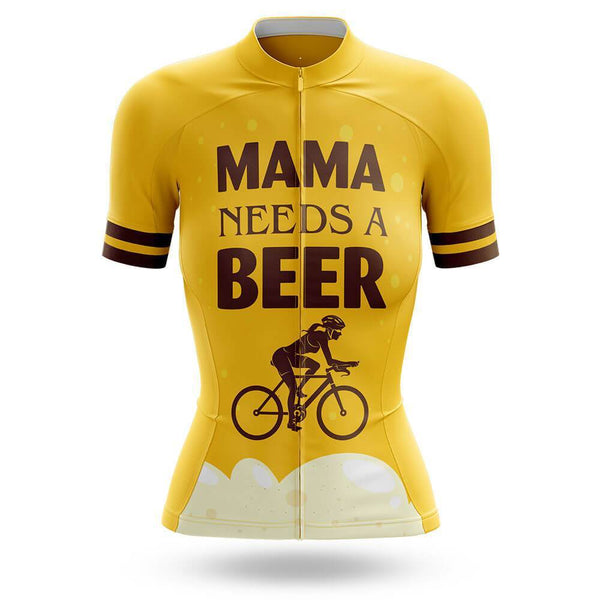 Mama Needs A Beer - Women's Cycling Kit(#H09)