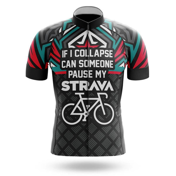 Pause My Strava  Men's Cycling Kit(#723)