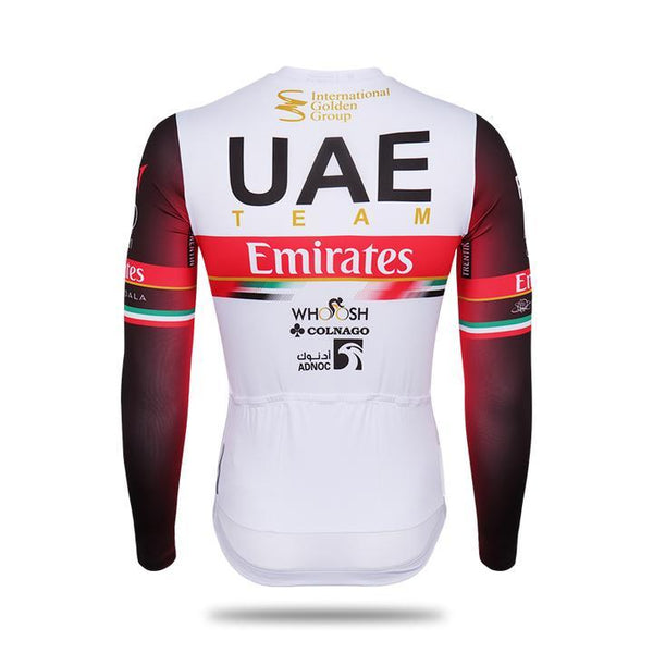 Joliamn 2021 TEAM UAE Pro Men's Cycling Long Sleeve(#0T88)