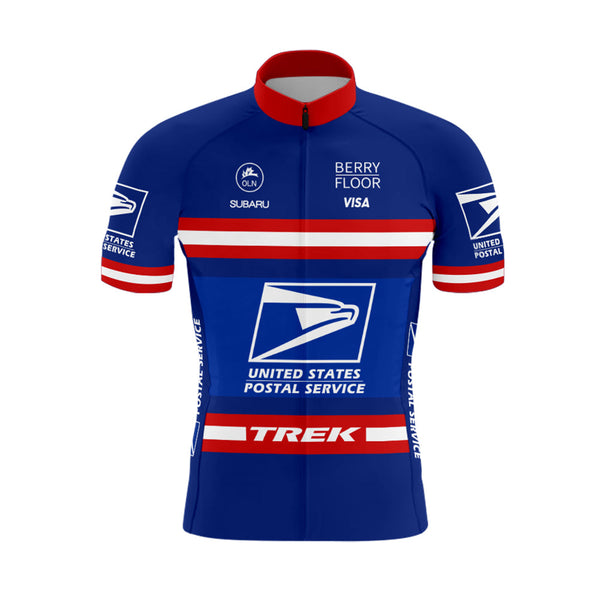 USPS US Postal Service Retro Cycling Jersey Kit(#1C56)