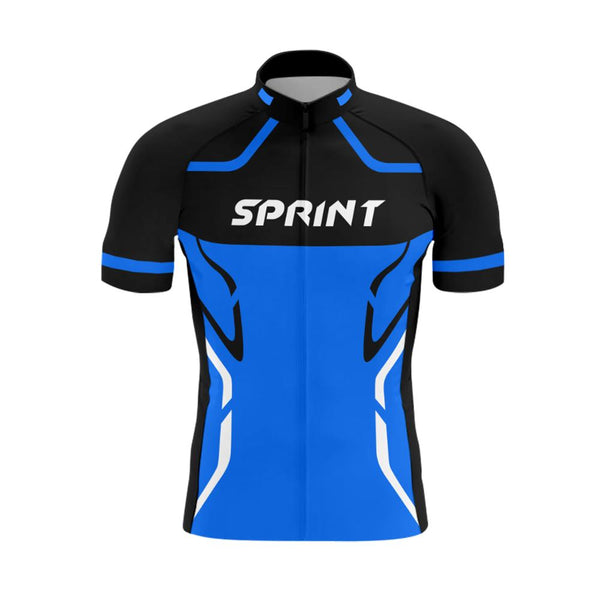 Sprint Contrast Color Men's Short Sleeve Cycling Kit(#X58)
