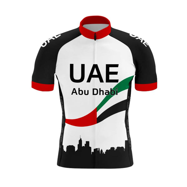 UAE V2 Men's Short Sleeve Cycling Kit(#0C21）