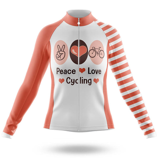 Peace Love Cycling  - Women's Cycling Kit(#0Z33)