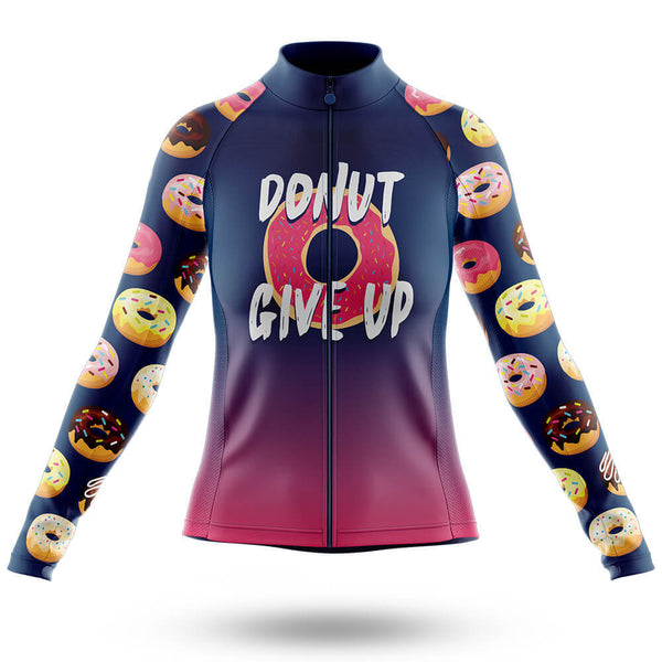 Donut Give Up V2  - Women's Cycling Kit(#1I72)