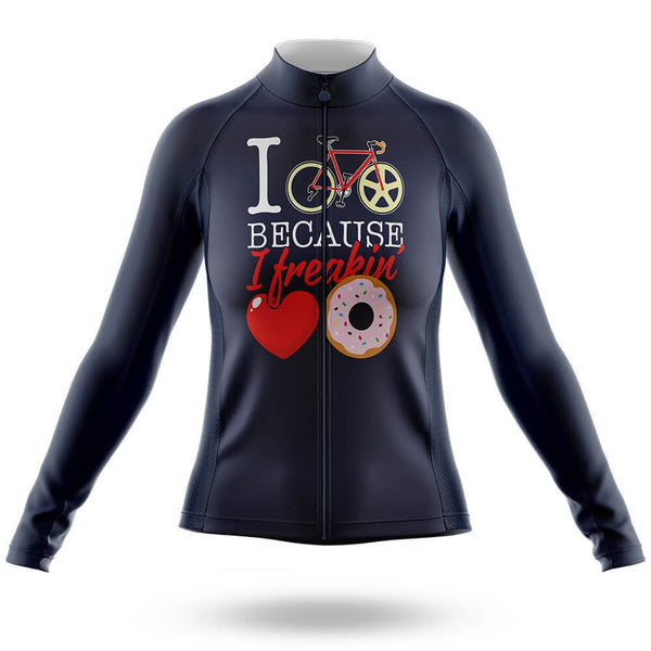 Freaking Love Donut - Women's Cycling Kit(#0Z57)