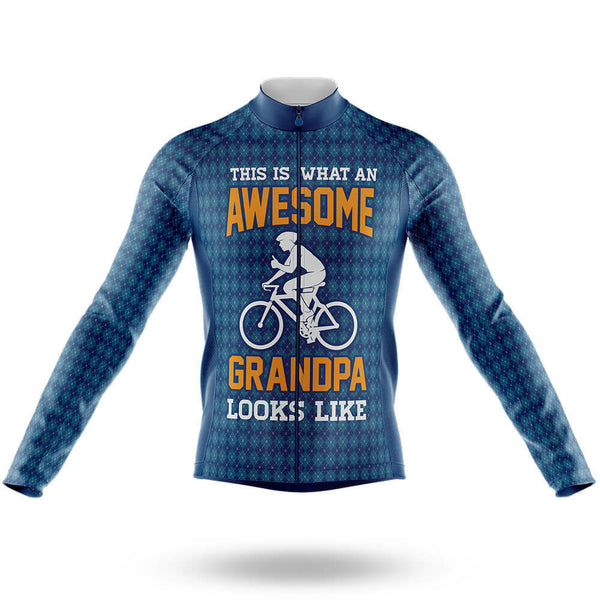 Awesome Grandpa V4 - Men's Cycling Kit(#1C41)