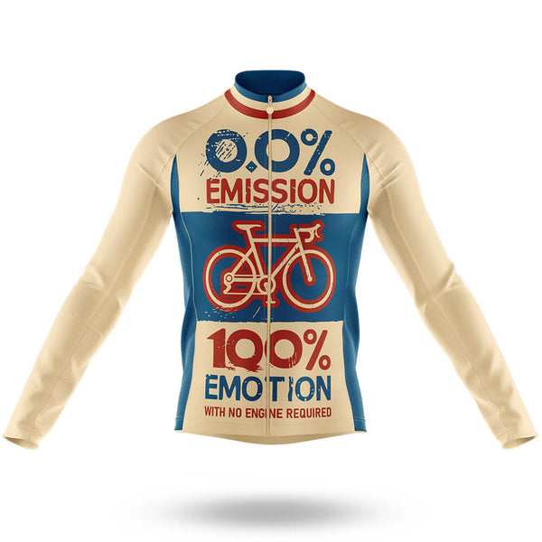 100 Percent Emotion - Men's Cycling Kit-Long Sleeve Jersey-Global Cycling Gear