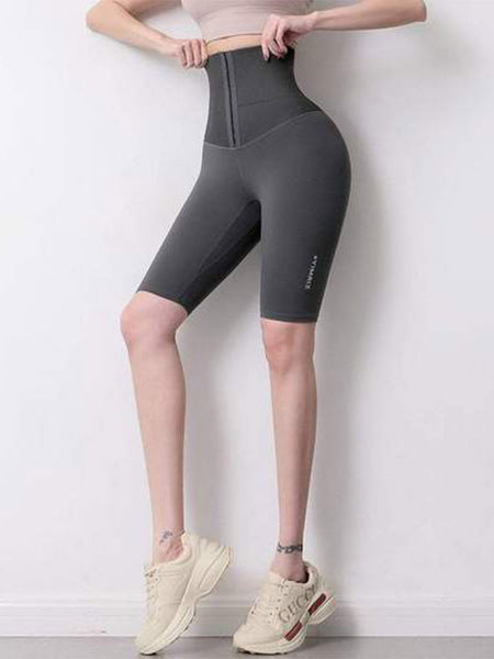 Tight-fitting High-waist Sports Shorts #F80
