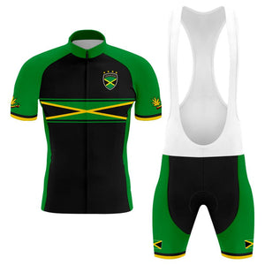 Jamaica Men's Short Sleeve Cycling Kit(#0K83)