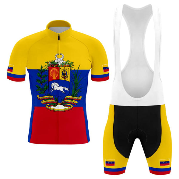 Venezuela Men's Short Sleeve Cycling Kit(#0B5）