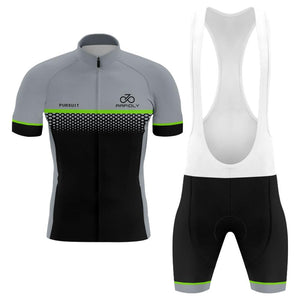 Color Contrast Series Team Uniforms Men's Short Sleeve Cycling Kit(#Z46)