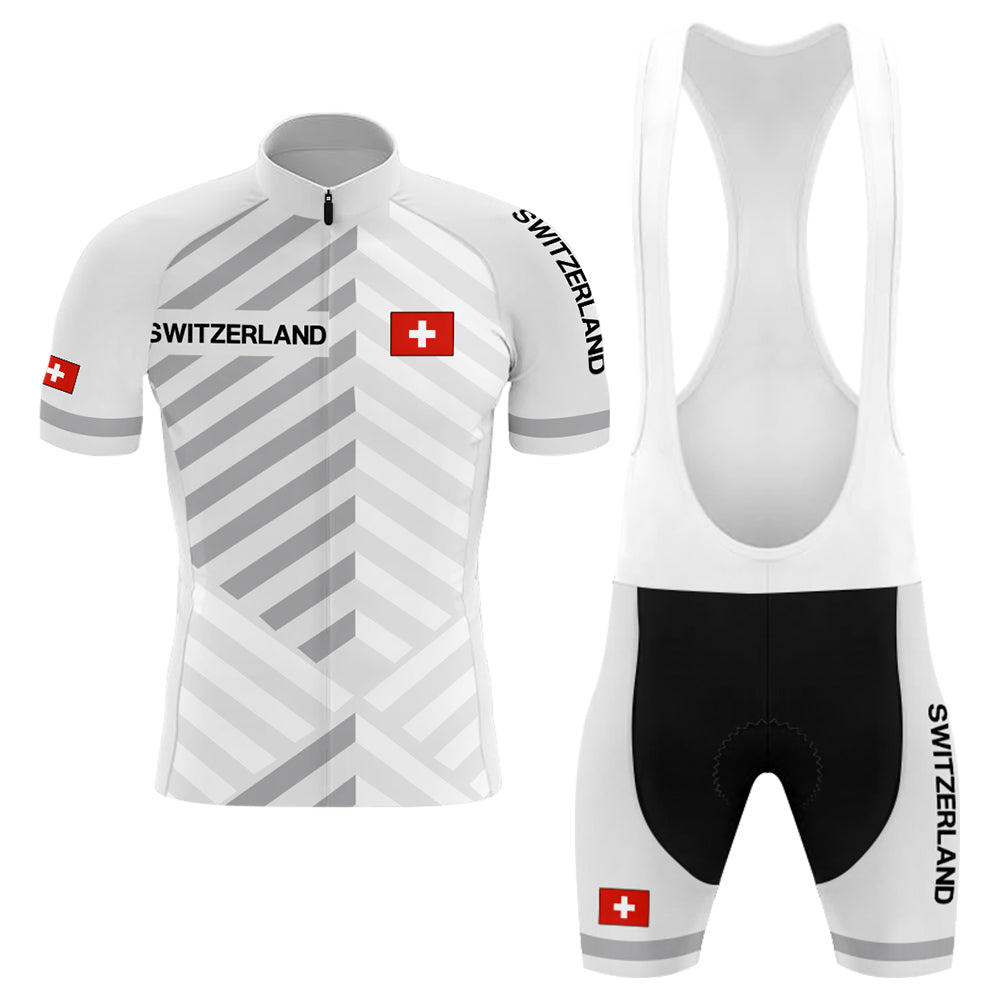 Classic SWITZERLAND Men's Cycling Kit（#0P61）