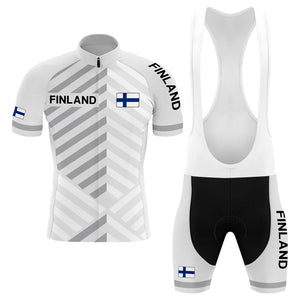 Classic FINLAND Men's Cycling Kit（#0P69）