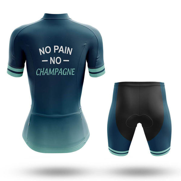 No Pain No Champagne - Women's Cycling Kit (#676 )