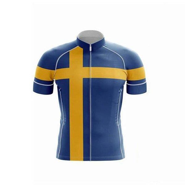 Sweden Pro Team Cycling Jersey Sets #I78