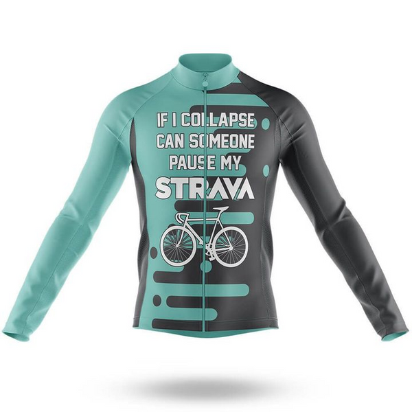 PAUSE MY STRAVA V8 - Men's Cycling Kit(#0Y94)