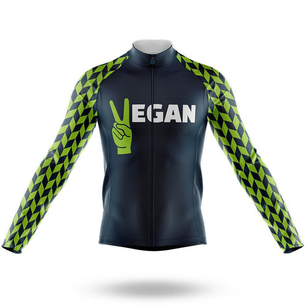 Hi Vegan Men's Long Sleeve Cycling Kit(#S018)