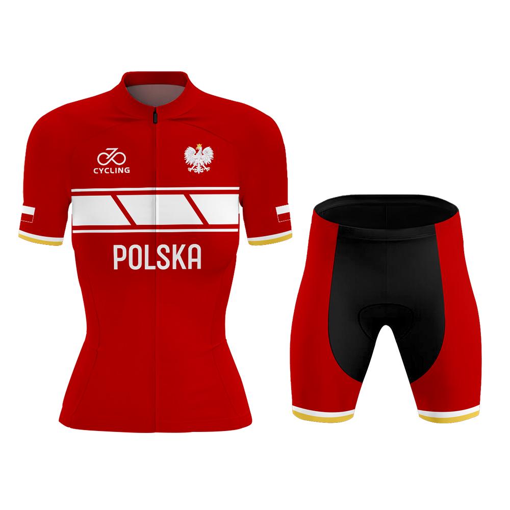 Polska Women's Short Sleeve Cycling Kit(#0L38)