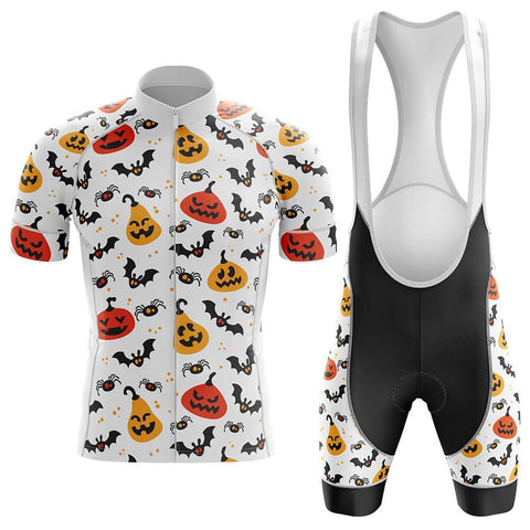 Pumpkin Men's Short Sleeve Cycling Sets(#V06)