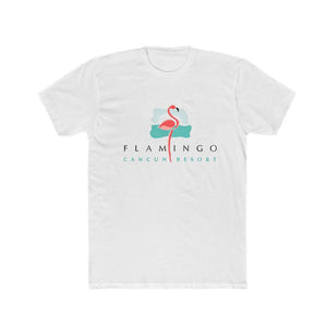 Flamingo Men's or Women's Short Sleeved T-shirt(#0B90)