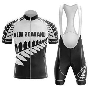 New Zealand Pro Team Cycling Jersey Sets #I76