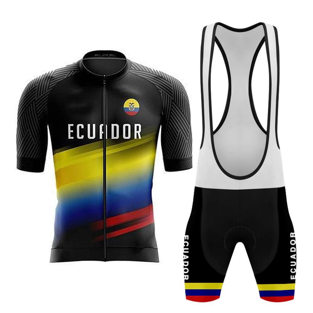 Ecuador Men's Short Sleeve Cycling Kit(#0D35)