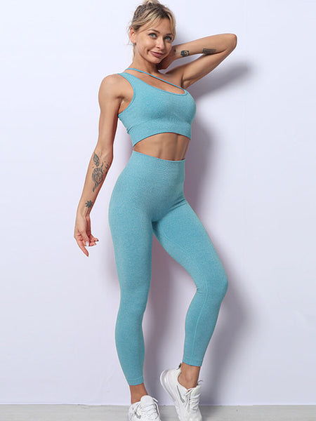 Yoga Seamless Two Piece Outfits
